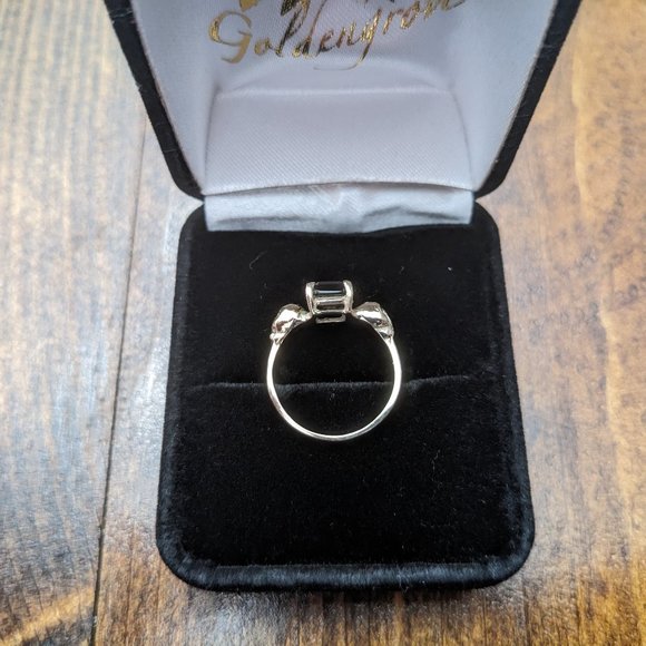 Onyx Skulls 10k White Gold Margaret Cross Modern Mourning Jewellery Discontinued - Picture 5 of 7